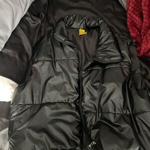 Black Puffer vest